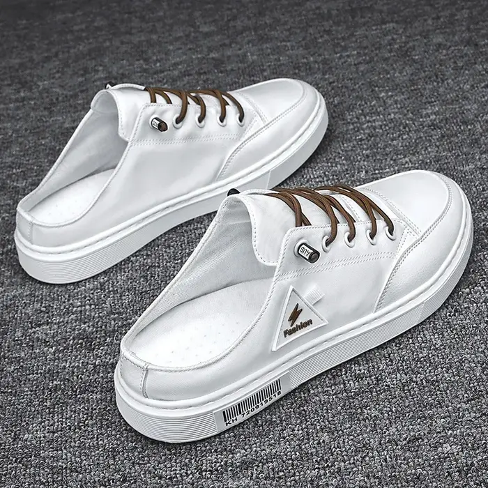 Chaussures en toile à enfiler pour hommes