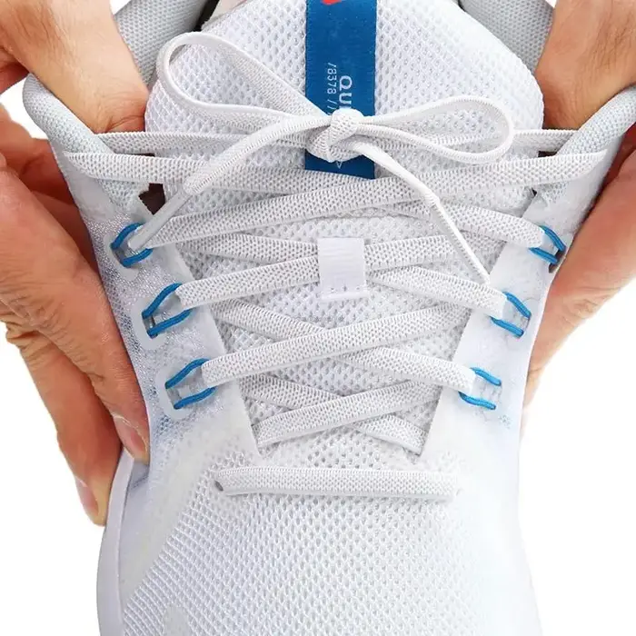Lacets de baskets classiques plats élastiques