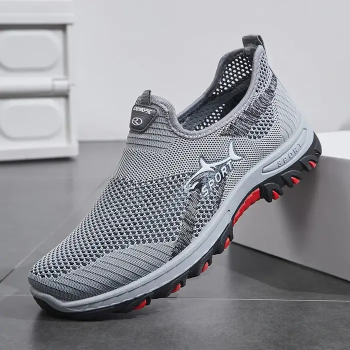 2025 chaussures de randonnée respirantes hommes Air Mesh espadrilles décontractées pour l'extérieur