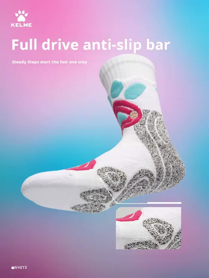 Kelme-Chaussettes longues de sport, respirantes et coordonnantes, socquettes de course, de basketball professionnelles, American Elite