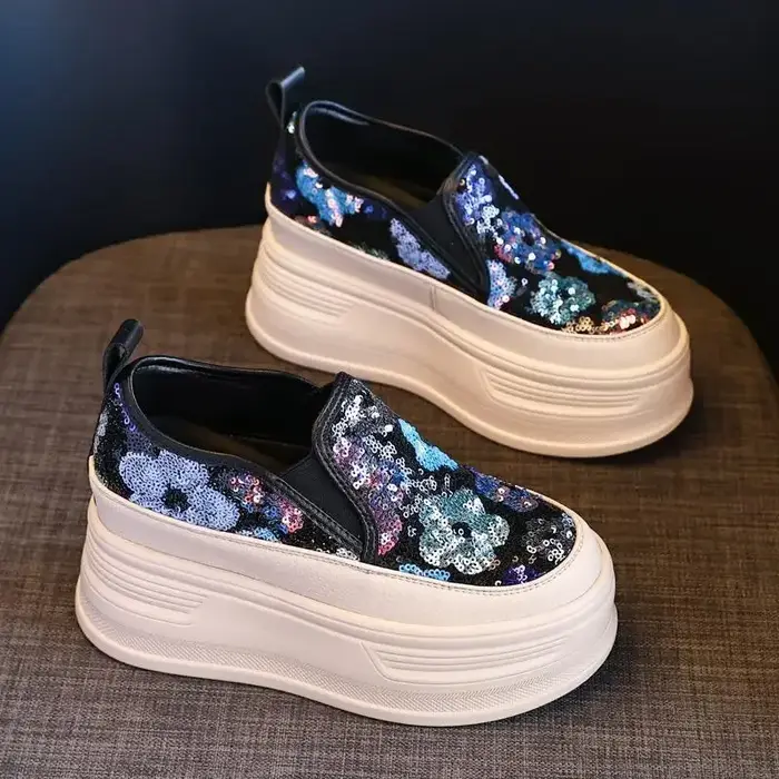 Printemps automne sans lacet chaussures pour dames offres originales décontracté esthétique 39 Routi