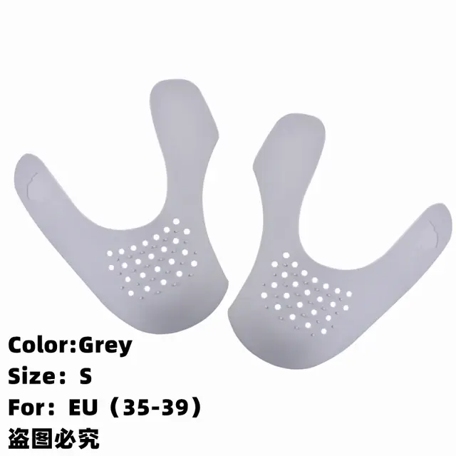 1 paire Sneaker bouclier baskets Anti pli froissé pli chaussures Support embout Sport balle chaussur
