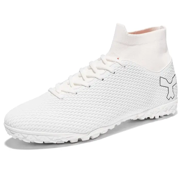 Chaussures de football professionnelles à haut rinçage pour hommes, chaussures de football en salle, chaussures de football en plein air pour hommes