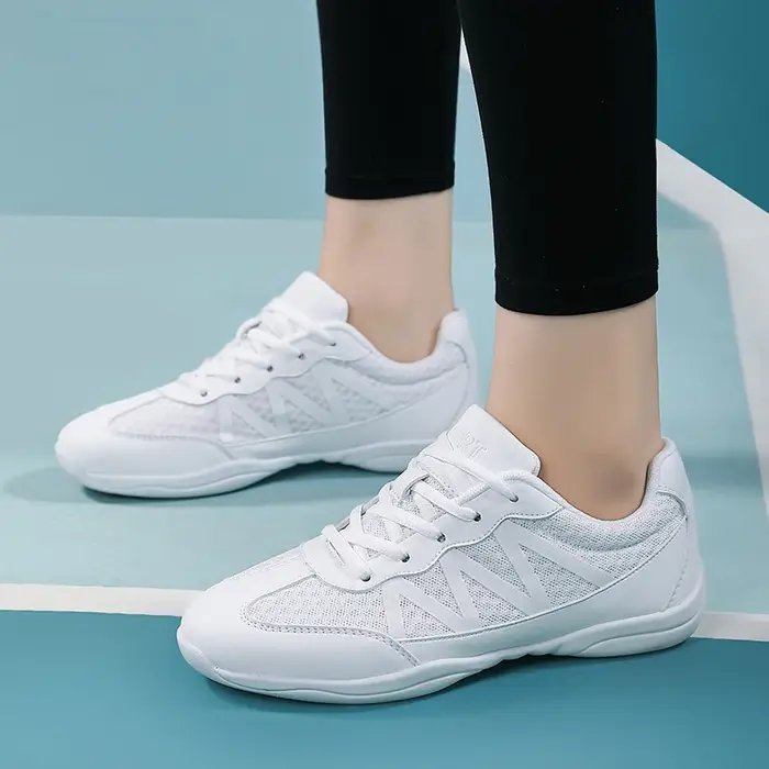 2105 Baskets de danse blanches pour filles