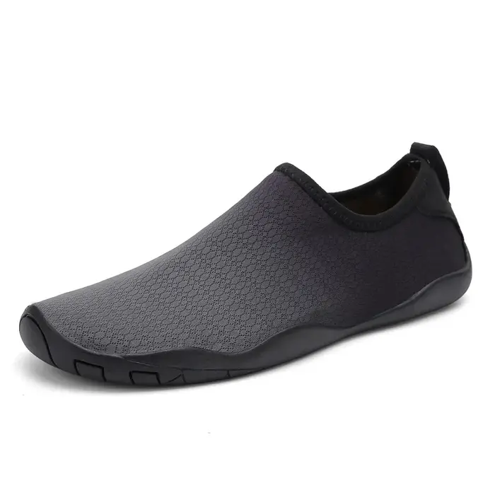 Chaussures de course pieds nus de haute qualité, boîte à bout large, baskets de sport croisées, zéro