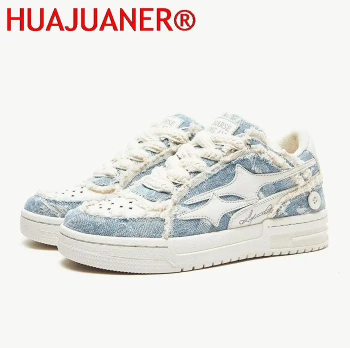 HUAJUANER – chaussures de Tennis rétro pour hommes et femmes