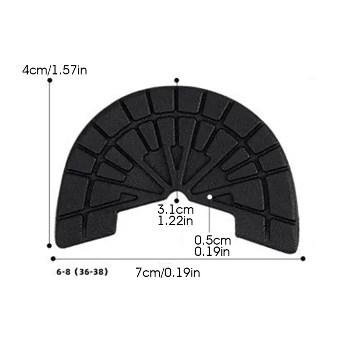 Coussinets de semelles de chaussures antidérapants