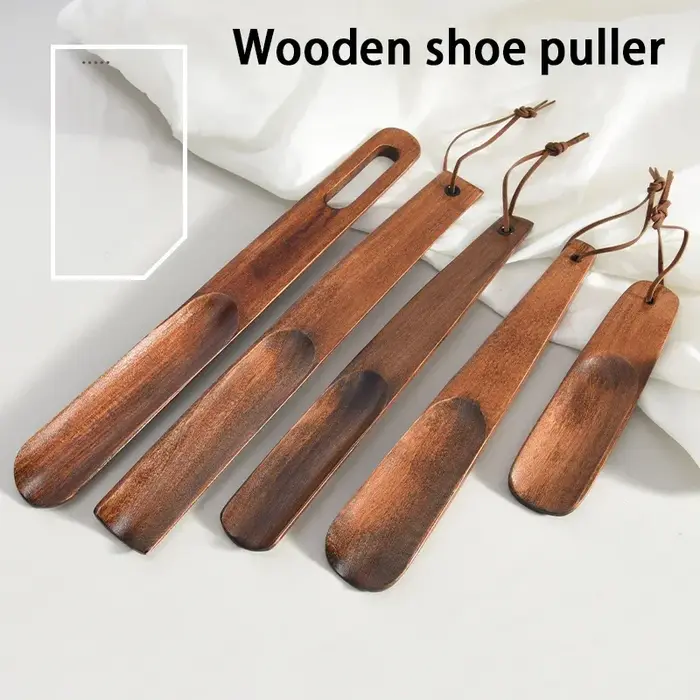 Nouveau cornes à chaussures avancées en bois massif 15-31cm