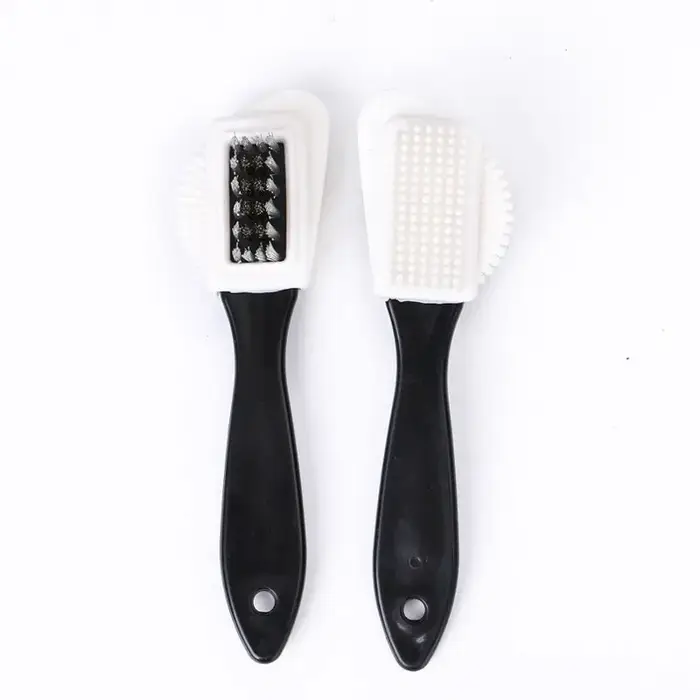 Kit de nettoyage de chaussures 3 en 1, brosse de nettoyage en daim Nubuck pour baskets et bottes, ép