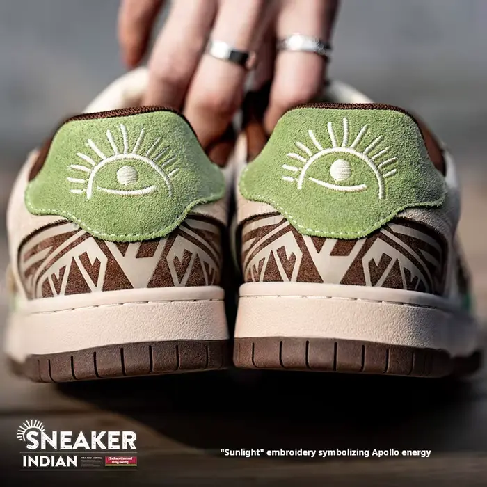 Sneakers plateforme rétro pour hommes