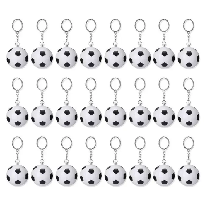 31BB – porte-clés basket-ball, Collection 24 pièces, robuste, en éponge PU, porte-clés sportif, pend