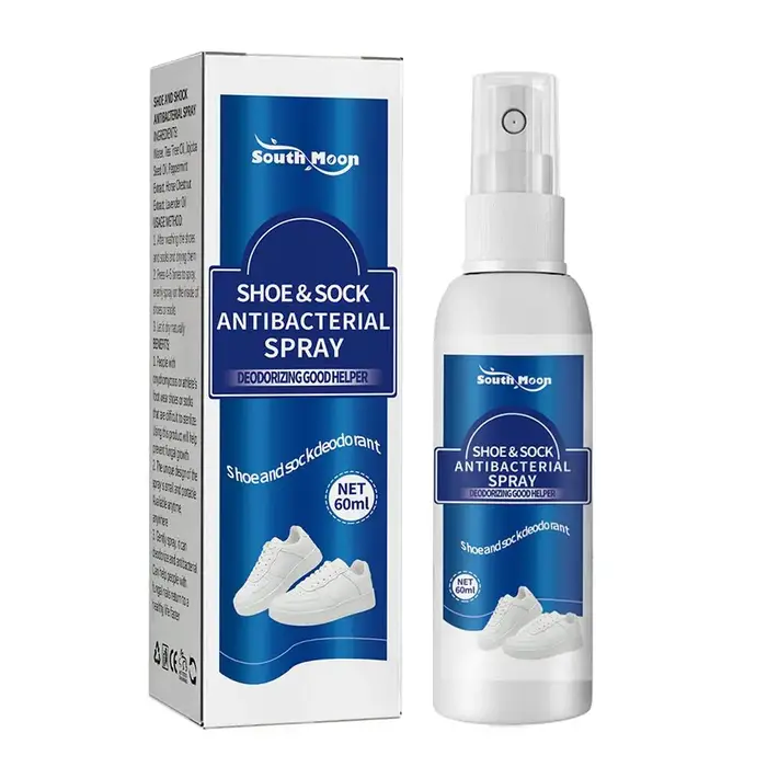 Spray désodorisant pour chaussures, éliminateur d'odeurs multi-usages, spray rafraîchissant pour les